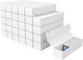XRACV Trading Card Storage Box, 30-Pack 1100 Count White Corrugated Cardboard Bulk Sports Storage Box for TCG/Magic/Mtg Basketball Cards, Collectible Trading Cards